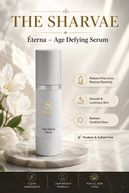 THE SHARVAE Éterna Age-Defying Serum, For Radiant, youthful And Luminous skin in USA.