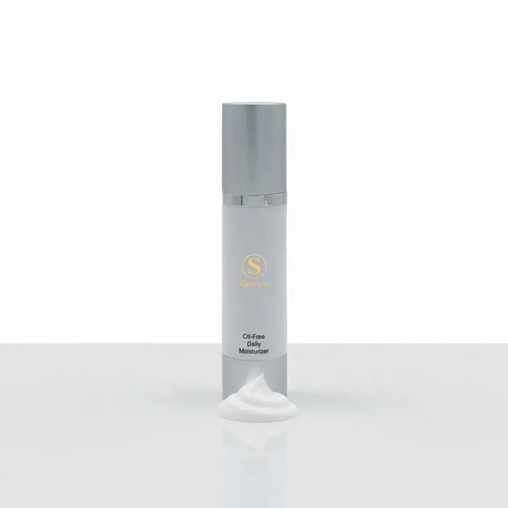 THE SHARVAE Aure Oil-Free Daily Moisturizer, airless pump bottle