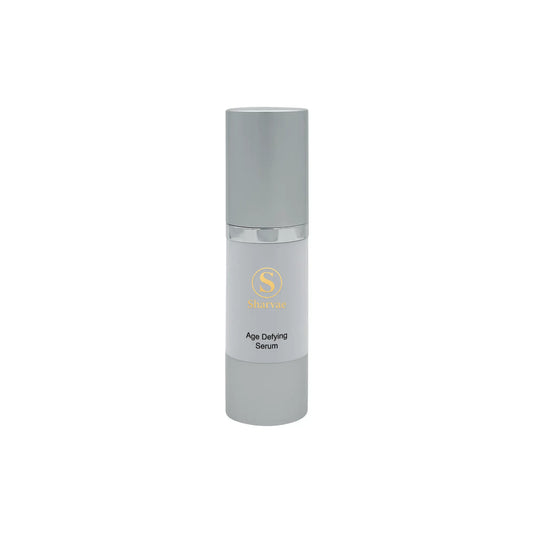THE SHARVAE Éterna Age-Defying Serum, frosted glass dropper bottle